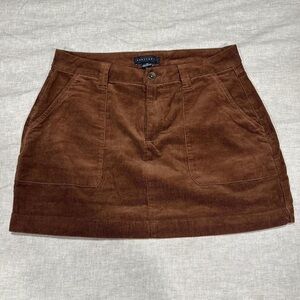 Sanctuary Chocolate Mini Skirt